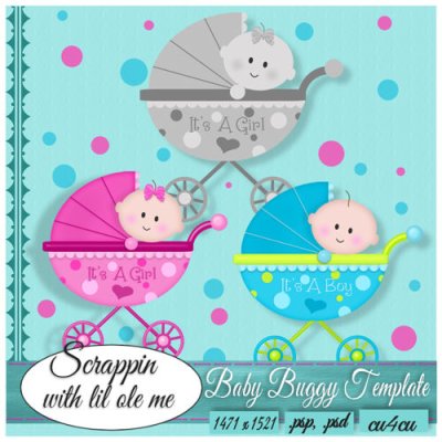 Baby Buggy Template