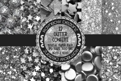 Glitter Confetti Textures
