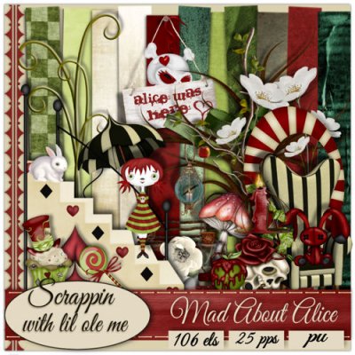Mad About Alice Taggers Kit