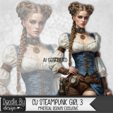 Steampunk Girl AI tube 3