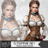 Steampunk Girl AI tube 1