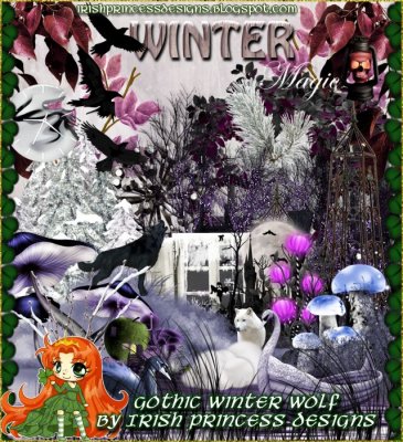 Gothic Winter Wolf