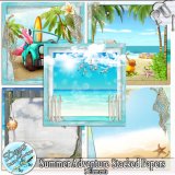 SUMMER ADVENTURE STACKED PAPERS - TAGGER SIZE