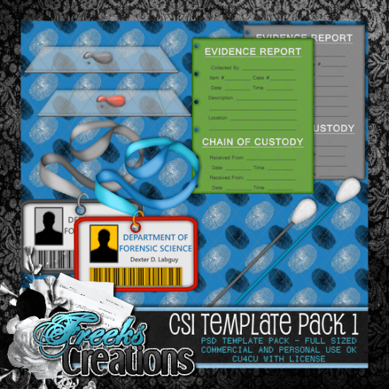 CSI - Template Pack 1 - Click Image to Close