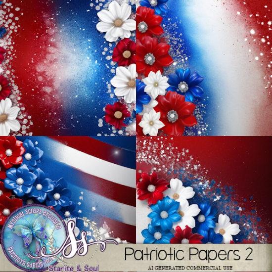 Patriotic Papers 2 - Click Image to Close