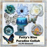 Patty's Blue Paradise Collab HD CU kit 2