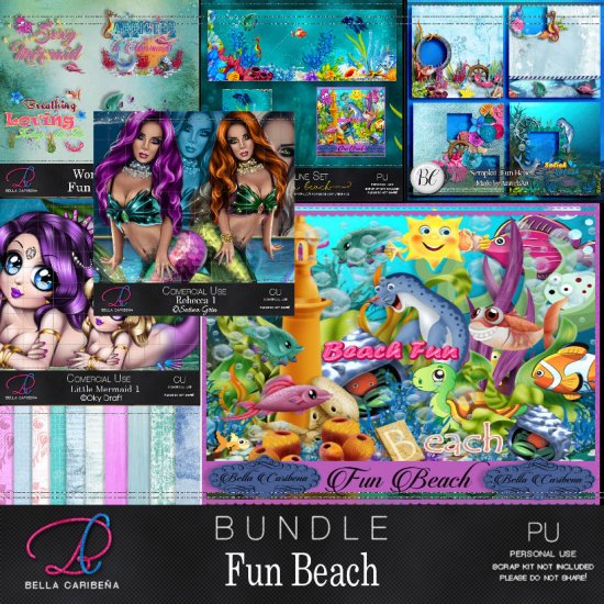 Fun Beach Bundle - Click Image to Close