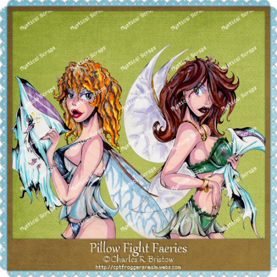 Pillow Fight Faeries - Click Image to Close