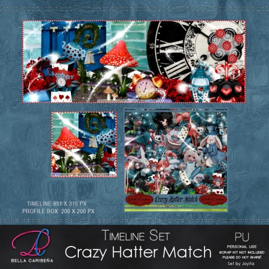 CRAZY HATTER MATCH TL 9a - Click Image to Close