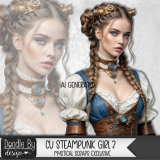Steampunk Girl AI tube 2