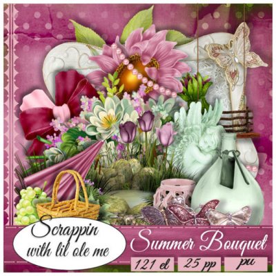 Summer Bouquet Taggers Kit
