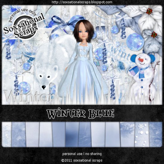 Winter Blue Tagger Kit - Click Image to Close