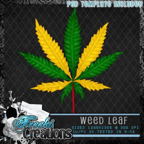Weed Leaf - Click Image to Close