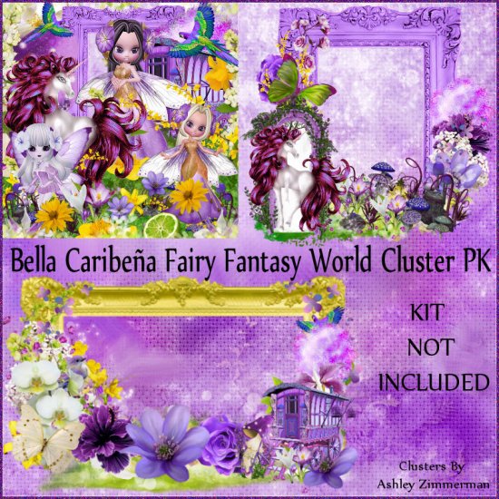 Fairy Fantasy World Cluster (PU-TS) - Click Image to Close