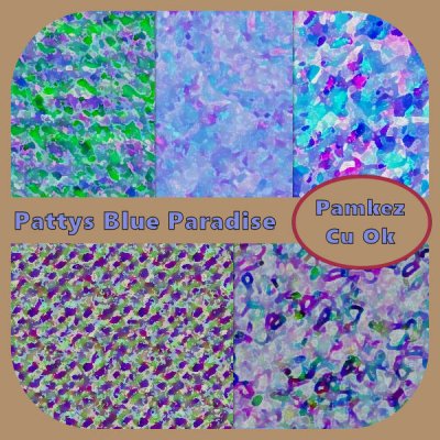 Pk Pattys Blue Paradise Set 1