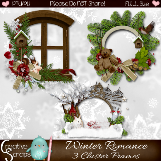 Winter Romance Clusters - Click Image to Close
