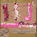 LOVE LETTERS AND FLOWERS BORDER PACK TS