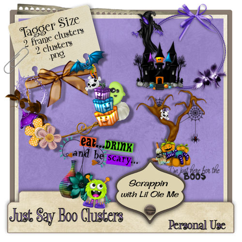 Just Say Boo Clusters - Click Image to Close