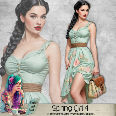Spring Girl 4 - Click Image to Close