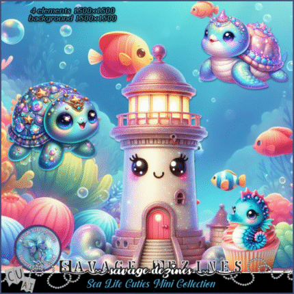 Sea Life Cuties Mini Collection