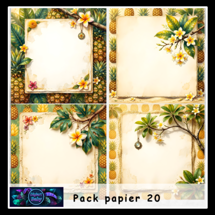 Pack papier 20